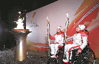 Winter Paralympics torch relay starts