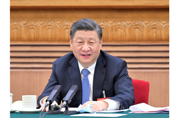 Xi Jinping attends deliberation of Inner Mongolia delegation at Fifth Session of 13th National People's Congress