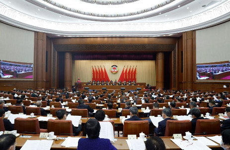 CPPCC members deliver speeches at main venue of video conference of annual session
