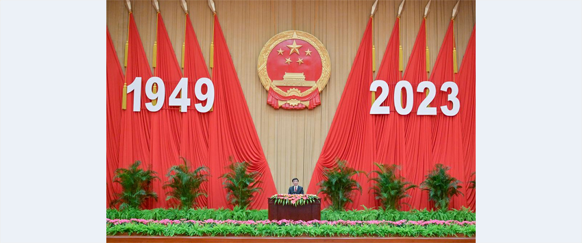 Wang Huning calls for boosting patriotic united front at National Day reception