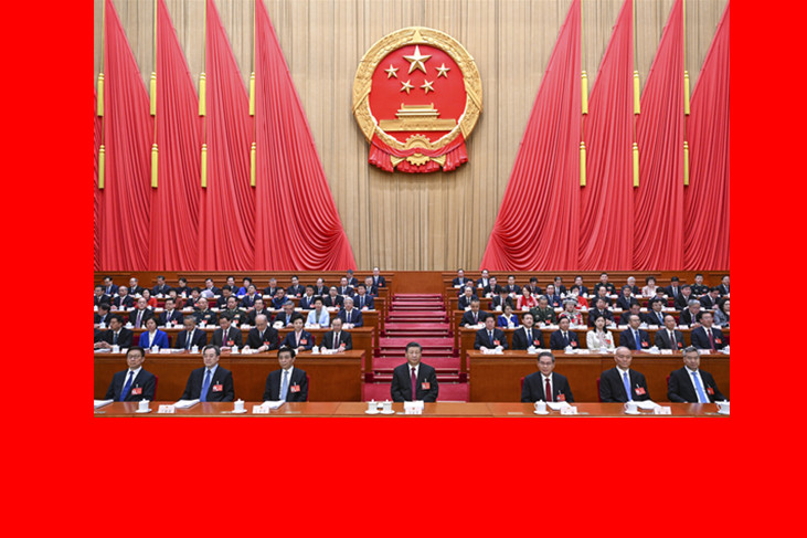 Xi attends opening meeting of NPC annual session