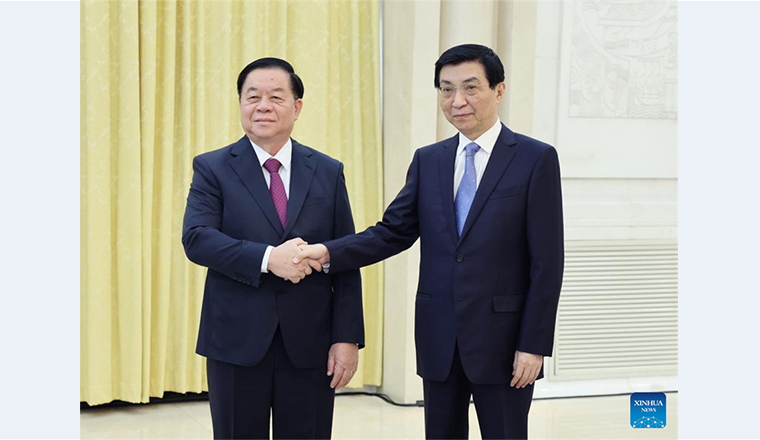 Wang Huning meets CPV delegation