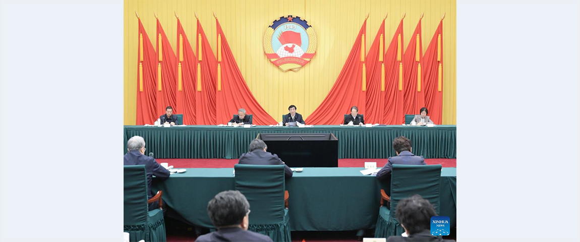 Wang Huning urges pooling wisdom in social work, governance development quest