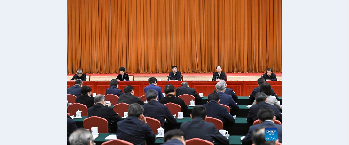 Wang Huning urges efforts to forge sense of community for Chinese nation