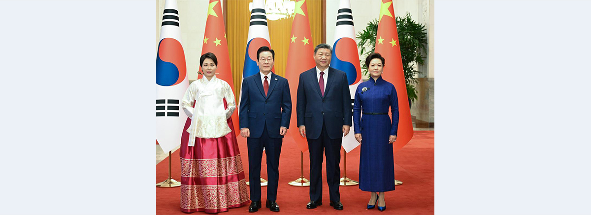 Xi holds talks with ROK President Lee Jae Myung