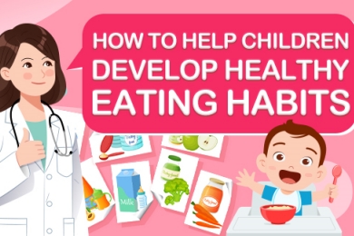 How to help children develop healthy eating habits