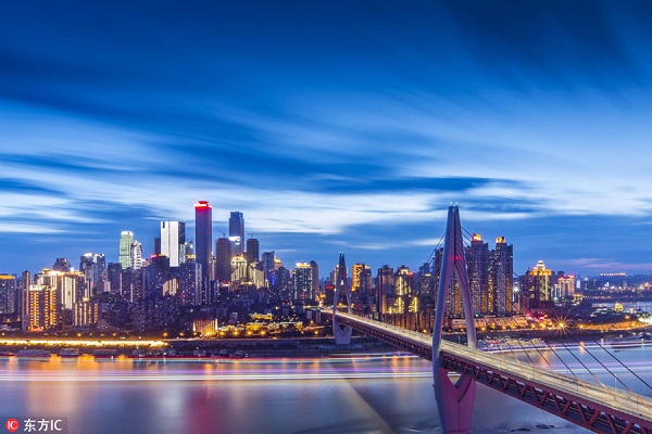 Chongqing twin bridges win top civil engineering award