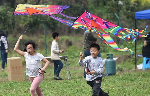 Celebrate spring by flying kites