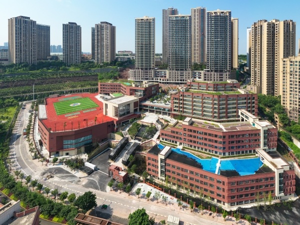 Lijia Experimental Primary School construction project completed
