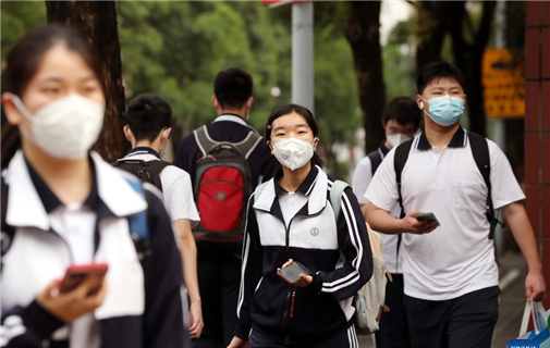 China sees wider high school education coverage