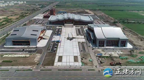 Construction of 14th Winter Games venue progressing smoothly