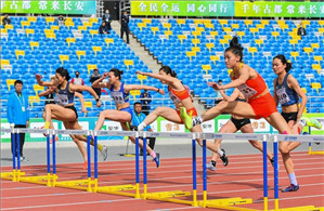 Xi'an holds track and field test event for National Games