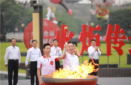 Torch relay for China's 14th National Games starts in Xi'an