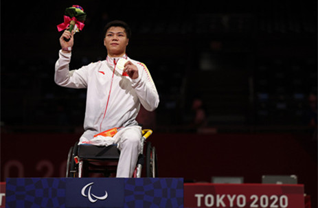 China sweeps 5 golds on first day of Tokyo Paralympics