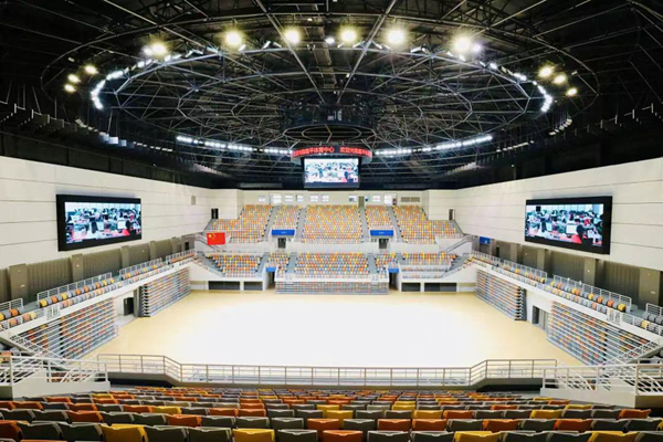 Linping Sports Center gets set for Asian Games 