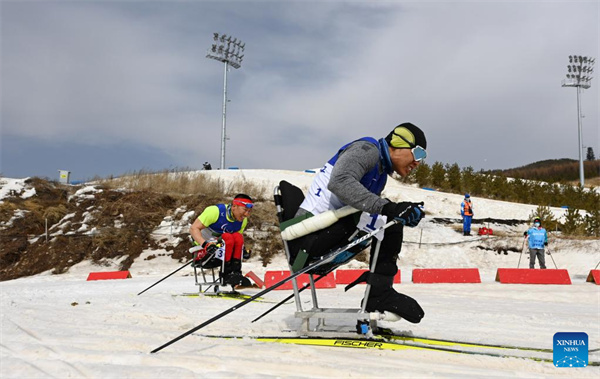 China earn one-two in Para cross-country men's sprint sitting final