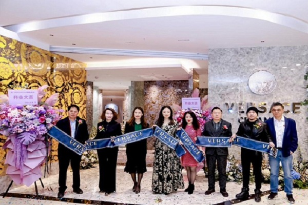 Versace Ceramics flagship store opens in Shanghai