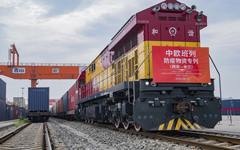 China-Europe freight train service thriving during pandemic