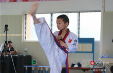 Young taekwondo players from Zhejiang compete in Quzhou