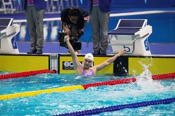 Sports Time | Quzhou athlete wins gold medal in swimming