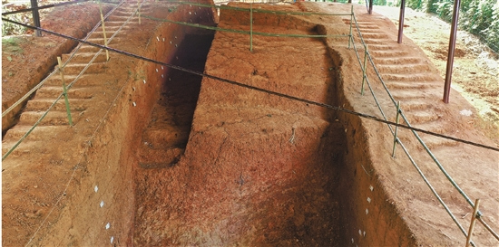 Latest findings of Shijiaoshan ancient city site in Quzhou