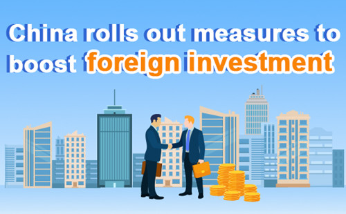 China rolls out measures to boost foreign investment