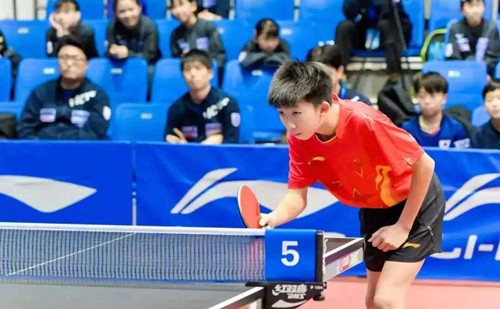 Jiangshan lad of 13 joins national table tennis team