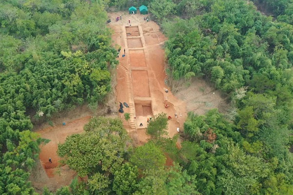 Progress in archaeological work on Shijiaoshan ancient city
