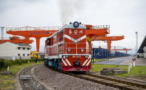 Yiwu-Xinjiang-Europe freight train sees robust growth