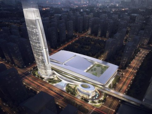 The planned design of the National Museum of Computing, which will be built in Xiaoshan district, Hangzhou, Zhejiang province.jpg