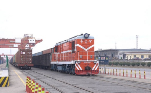 5,024 China-Europe freight train trips made from Yiwu