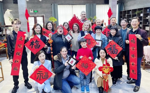 Expats celebrate upcoming Spring Festival in Jiaxing