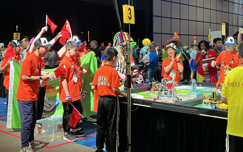 Chinese teams inspired at Lego competition in Houston
