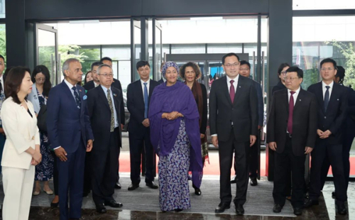 UN deputy secretary-general visits Huzhou