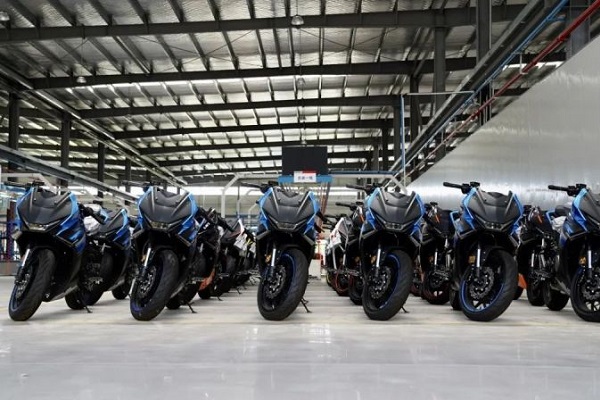 Tongxiang-made electric motorcycles enjoy strong sales