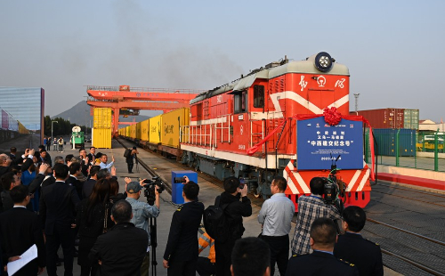 China-Europe freight train trips reach 10,000 in 2023