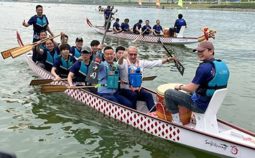 President of Intl Dragon Boat Federation visits Wenzhou 