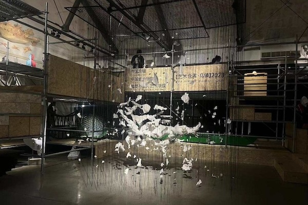 Granary art exhibition opens in Jiaxing