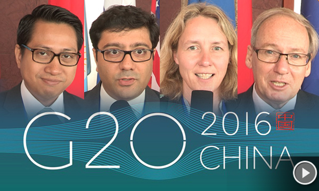 Suggestions and best wishes to Hangzhou G20: Foreign scholars 