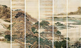 Chinese ink painting sold at 9.2 million yuan at Hangzhou auction