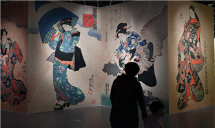 Watercolor printmaking exhibition held in Hangzhou