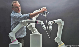 Chinese fund invests in British surgical robot