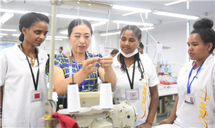 Ethiopian workers learn skills, experience Chinese culture in Huzhou
