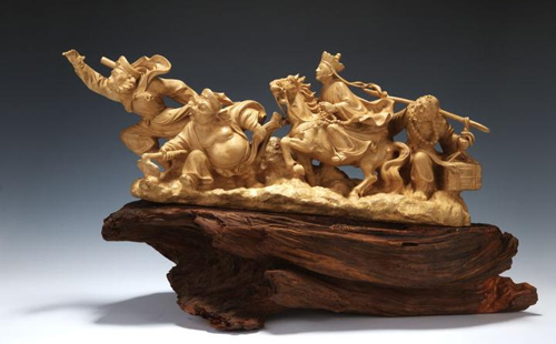 Yueqing boxwood carving