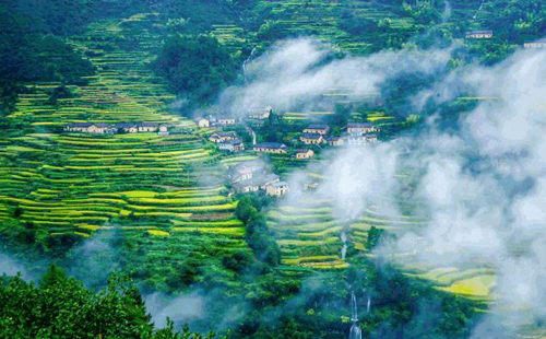 Gaoping: a township above clouds