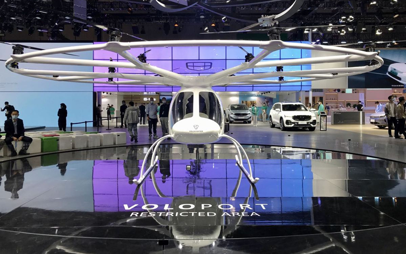 Geely to introduce flying electric taxis into China