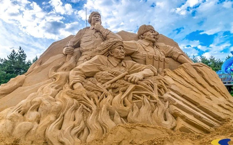 Sand sculpture festival to begin in Zhoushan