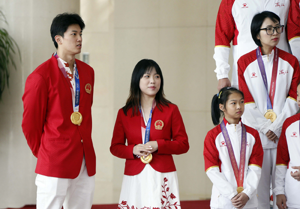 Zhejiang honors top athletes