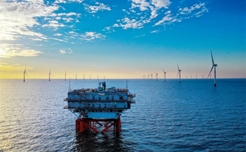 New offshore power plant in Zhejiang completes construction