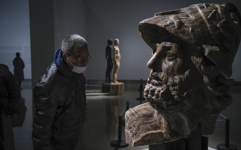 Exhibition tour of contemporary Italian sculptures starts in China